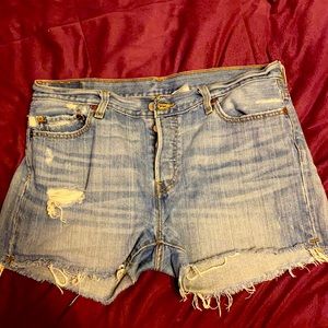 jean shorts